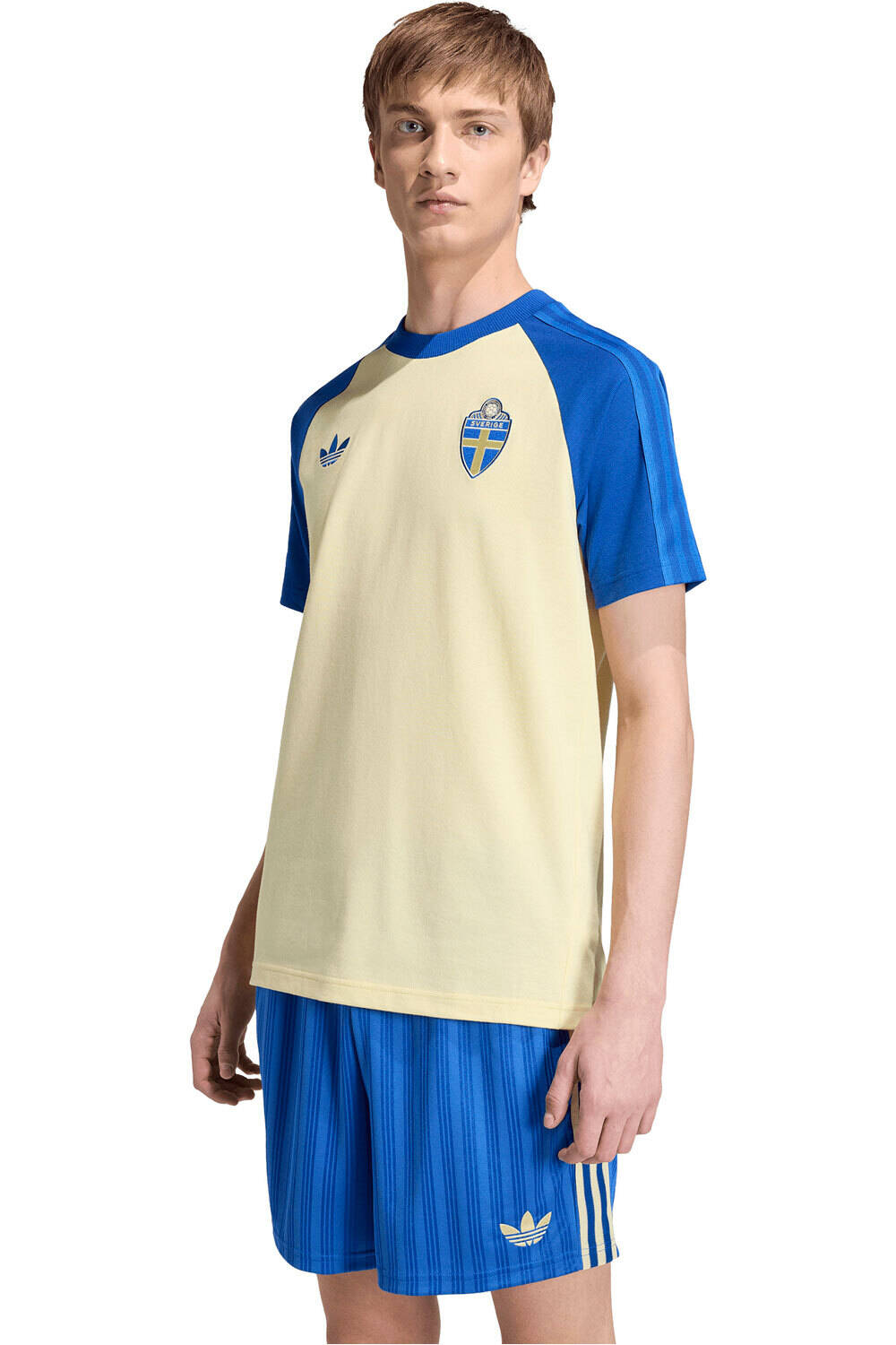 Originals suecia camiseta de fĂștbol oficiales Amarillo (XS)
