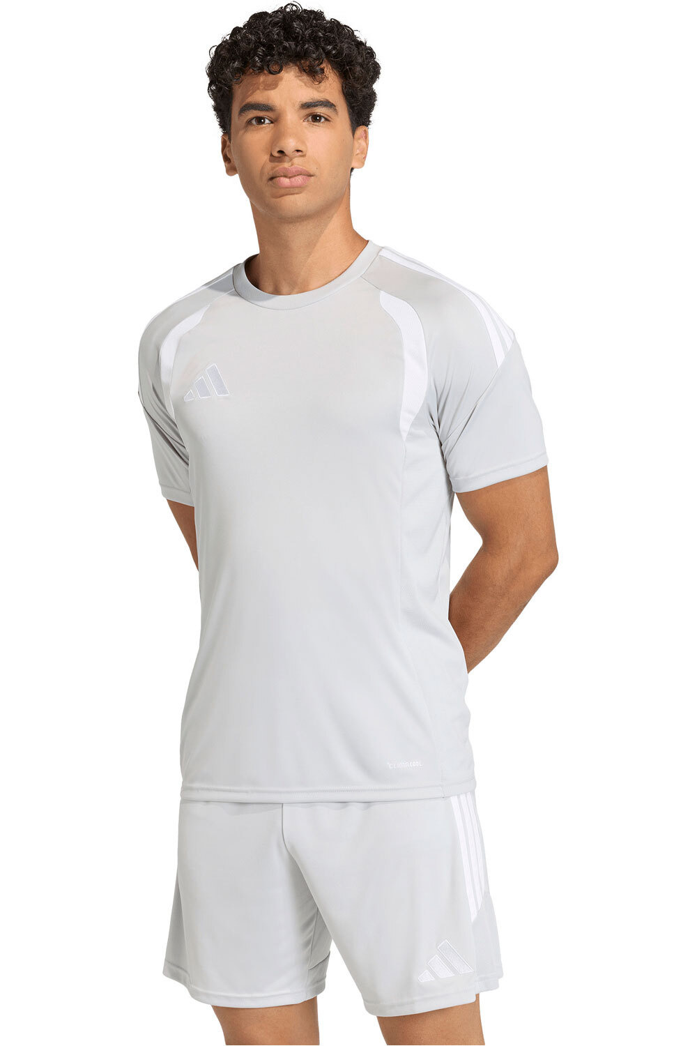 Tiro26 league camisetas fĂștbol manga corta Gris (XL)