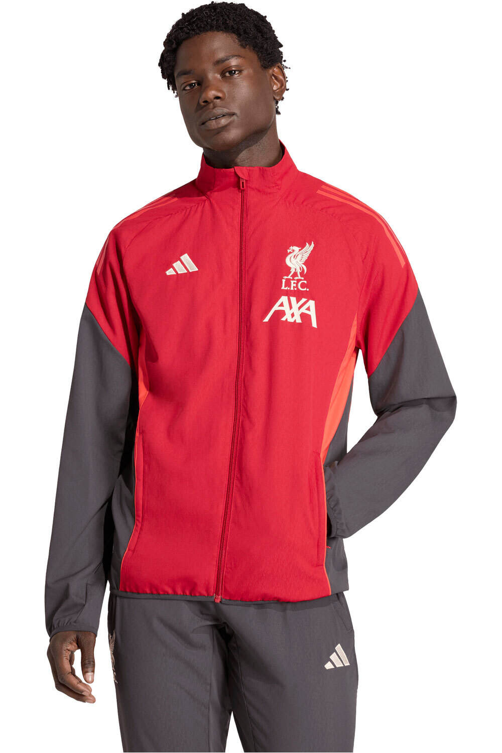 Liverpool 25/26 sudadera entrenamiento fútbol Rojo (M)