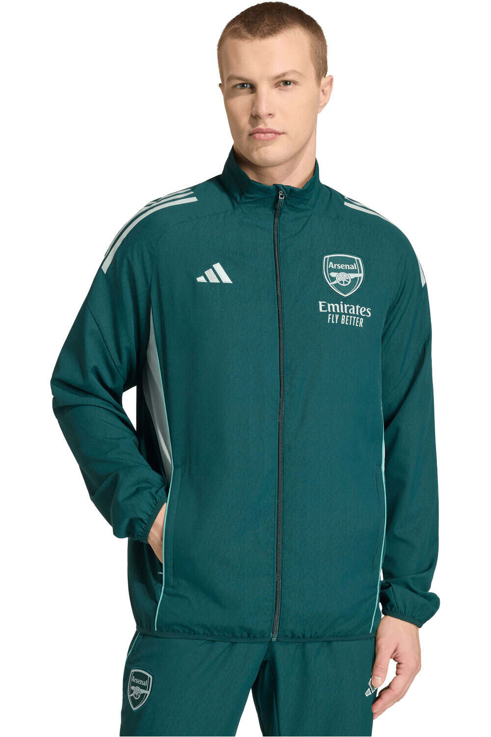 Adidas arsenal 25/26 sudadera entrenamiento fútbol
