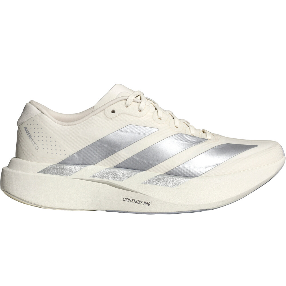 Adizero evo sl woven zapatilla running mujer Blanco (36)