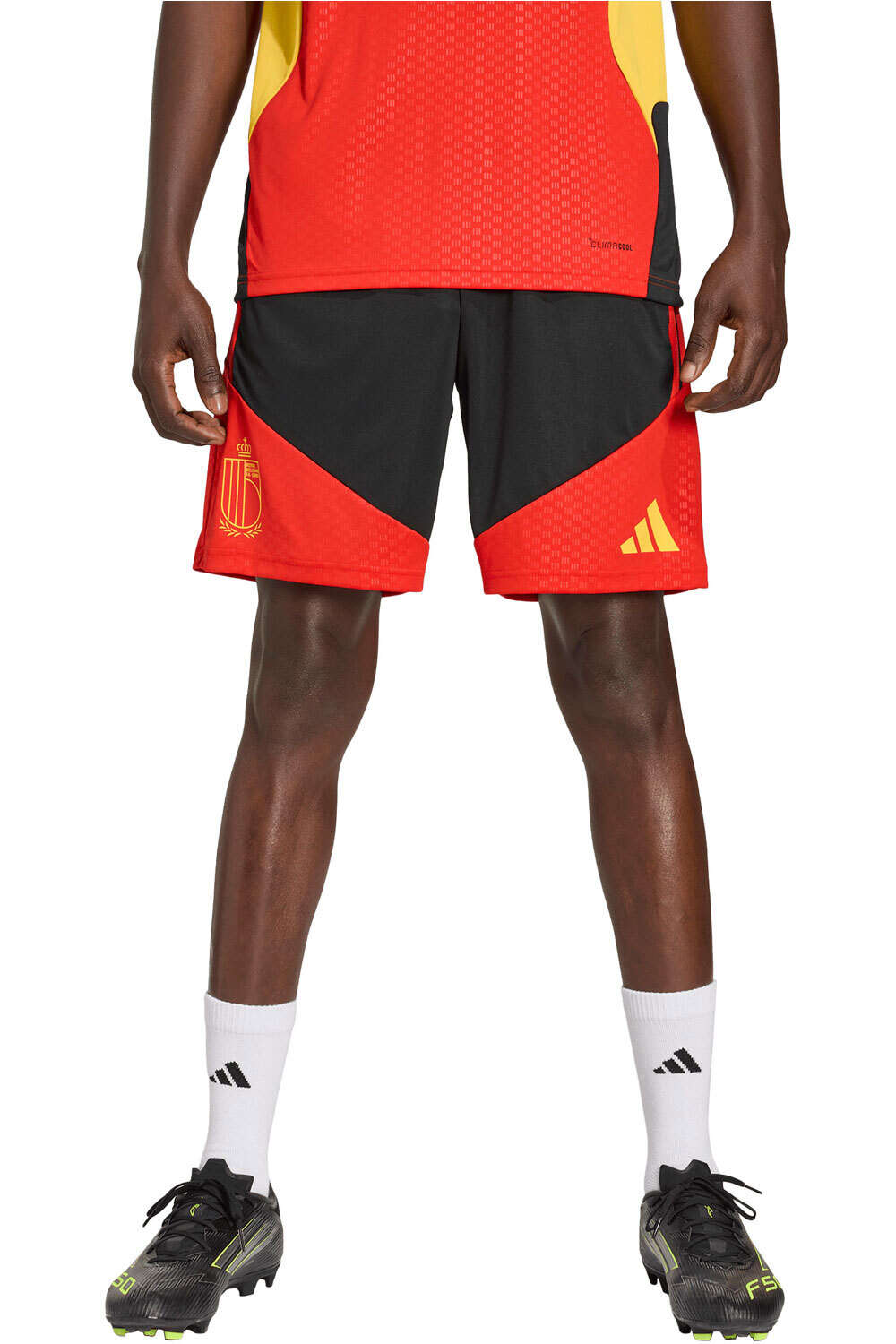 Belgica mundial 2026 entrenamiento pantalones fútbol oficiales Negro (S)