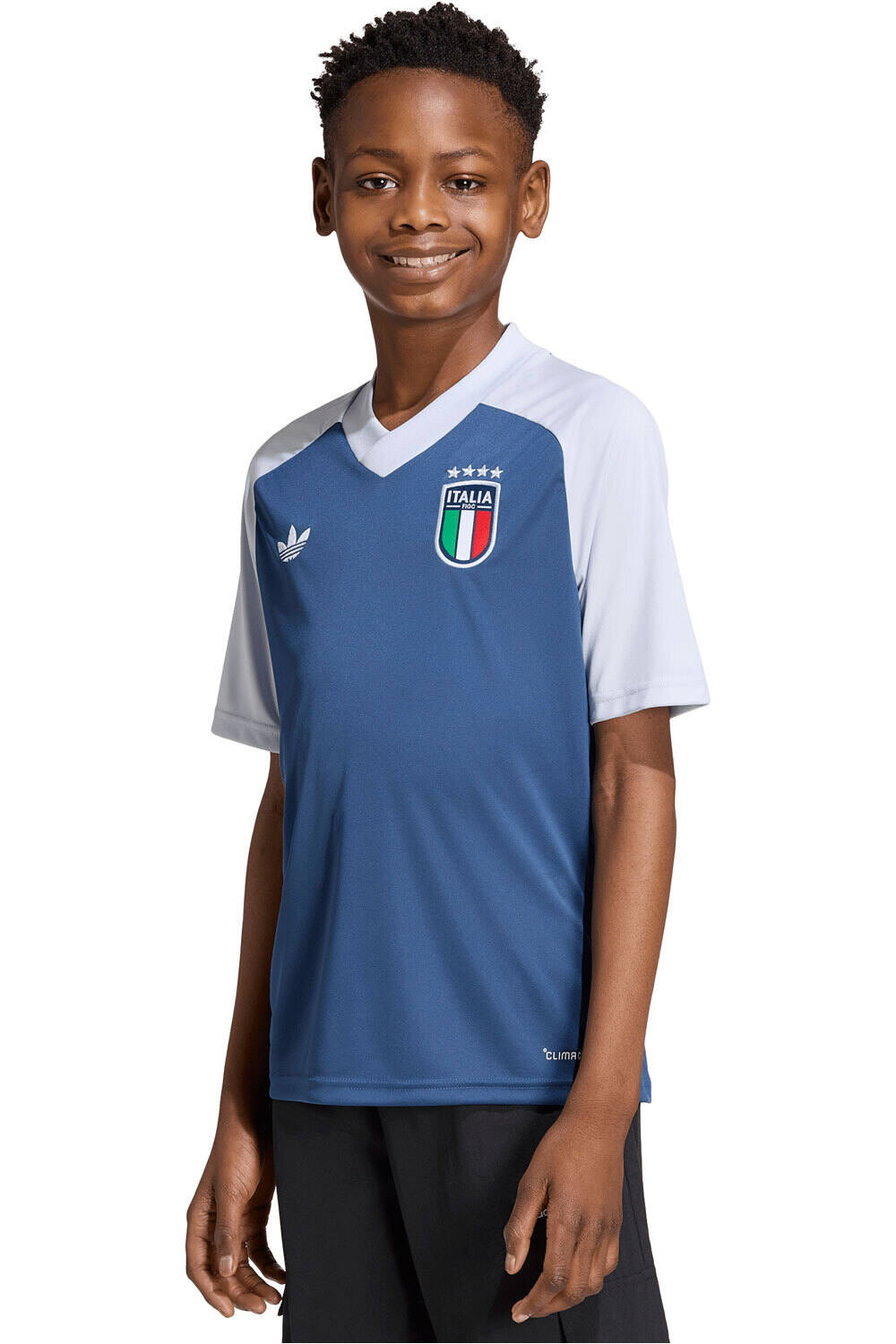 Italia mundial 2026 segunda equipacion prematch camiseta de fútbol oficiales niño