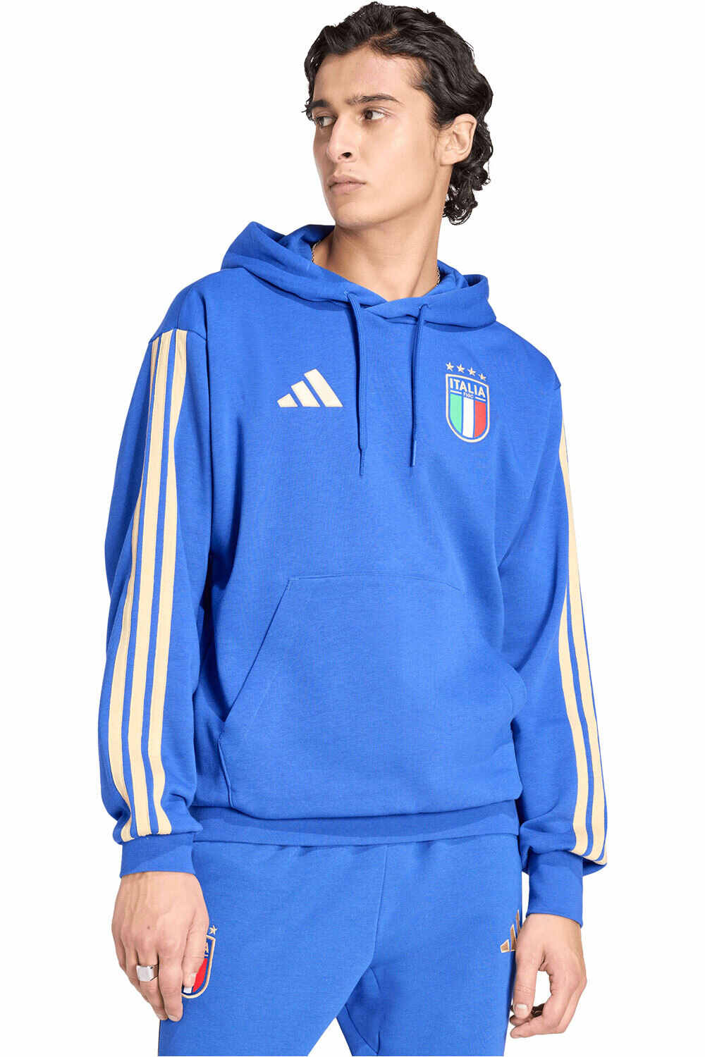 Italia mundial 2026 sudadera entrenamiento fútbol Azul (S)