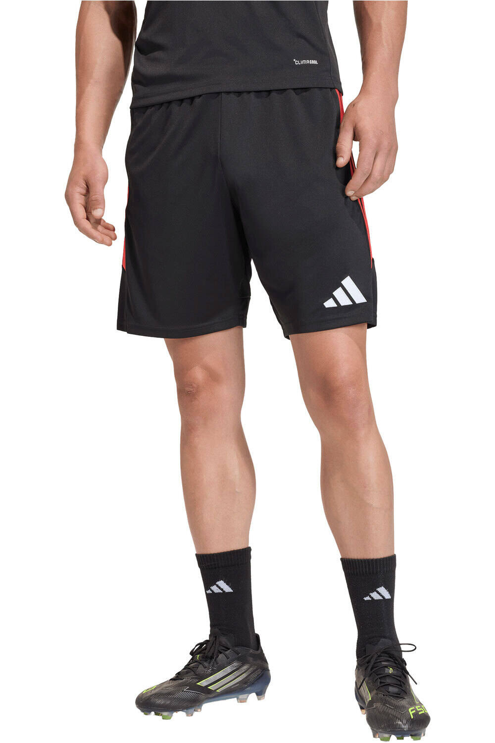 Tiro26 league pantalones cortos futbol Negro (L)