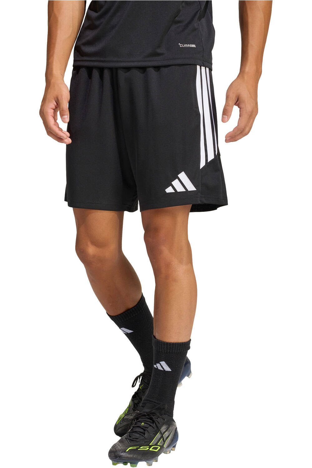 Tiro26 league pantalones cortos futbol Negro (XS)