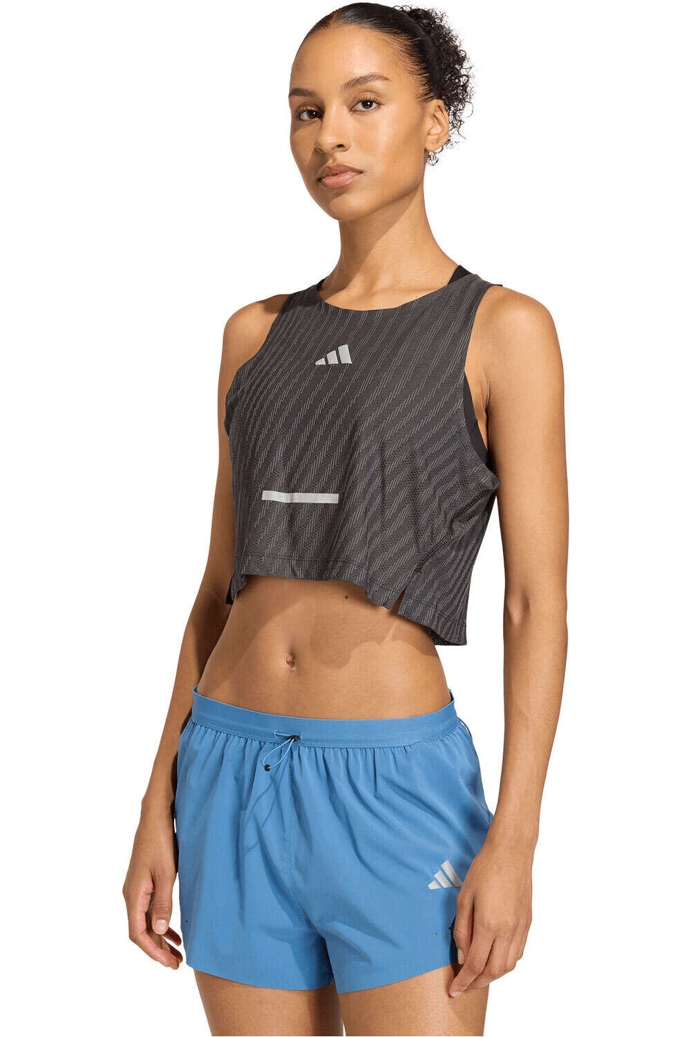 Adi365 climacool engineered camiseta técnica tirantes mujer Negro (L)