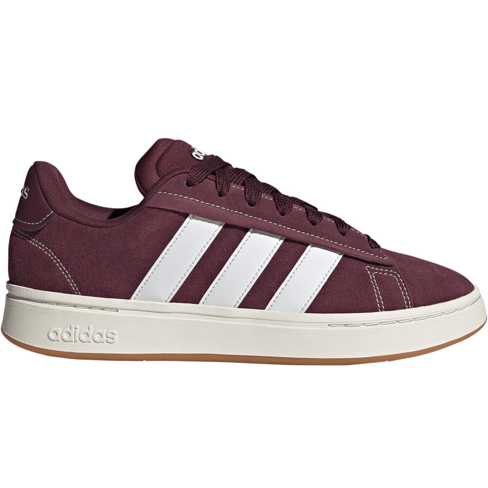 Grand court alpha zapatilla moda hombre Granate (39 1/3)