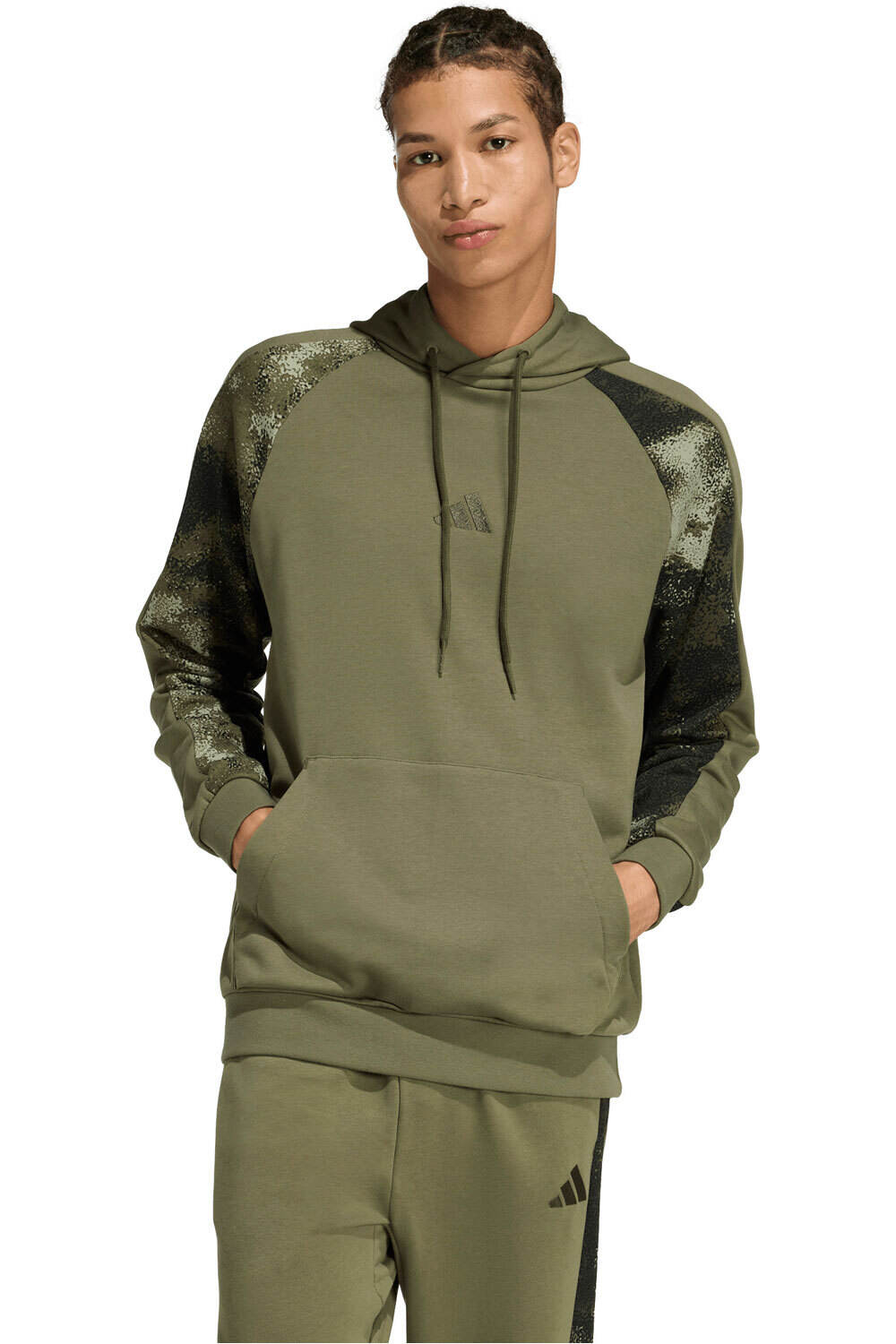 Camo sudadera hombre Verde (XXXXL)
