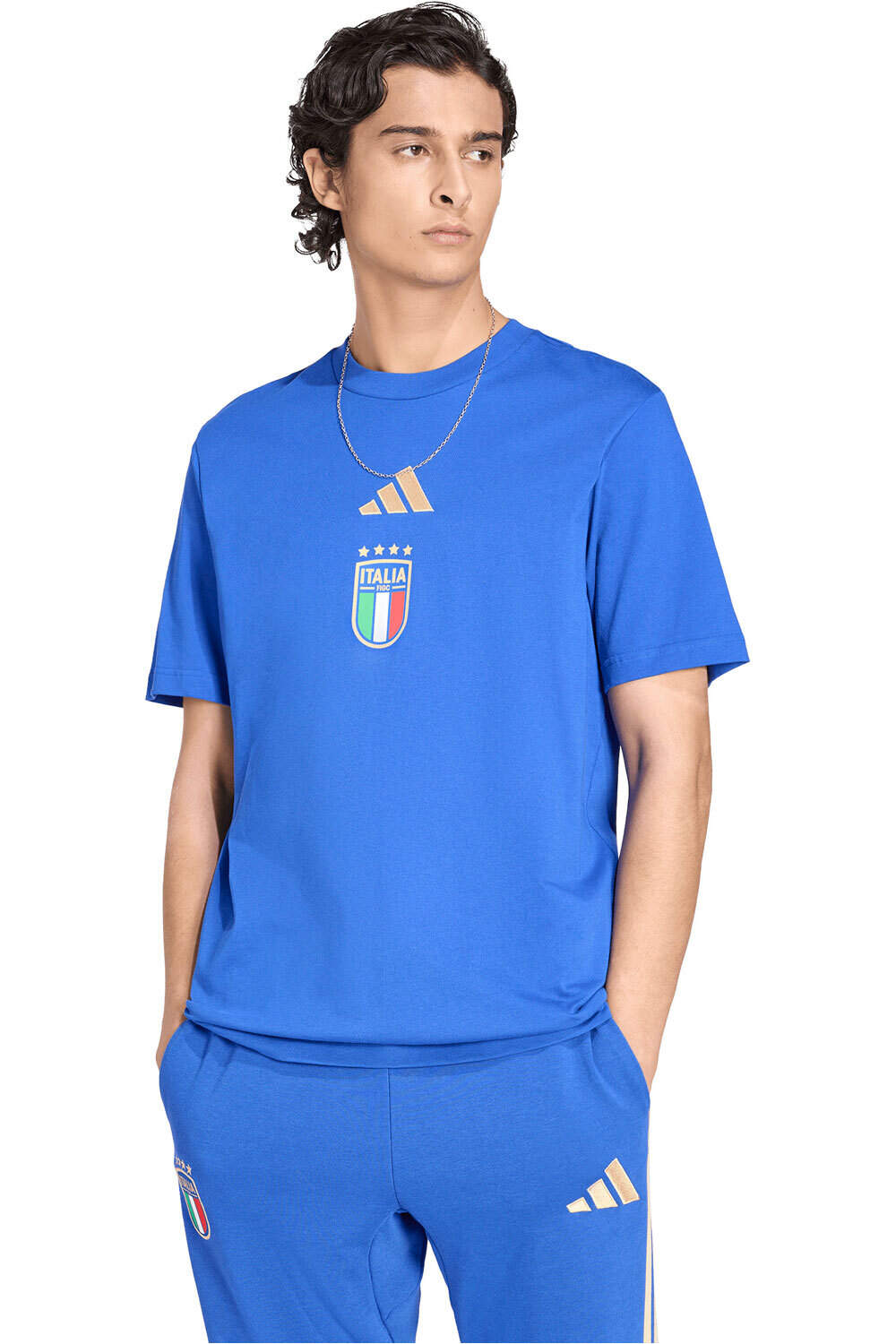 Italia mundial 2026 camiseta de fútbol oficiales Azul (XXL)