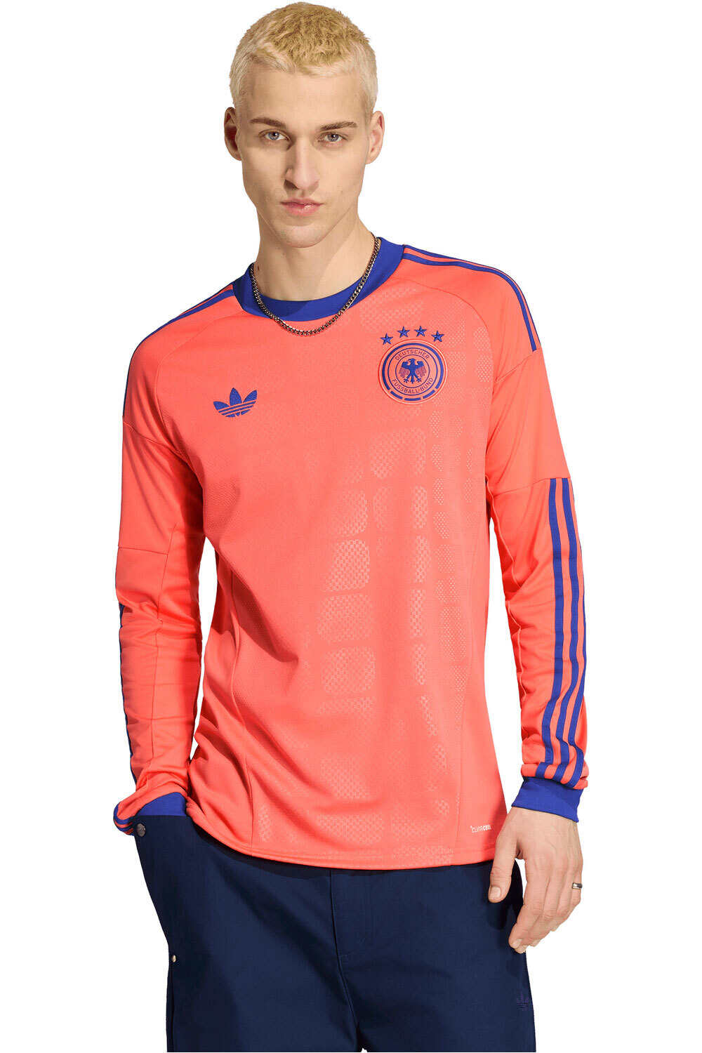 Alemania mundial 2026 segunda equipacion portero camiseta de fútbol oficiales Naranja (XL)