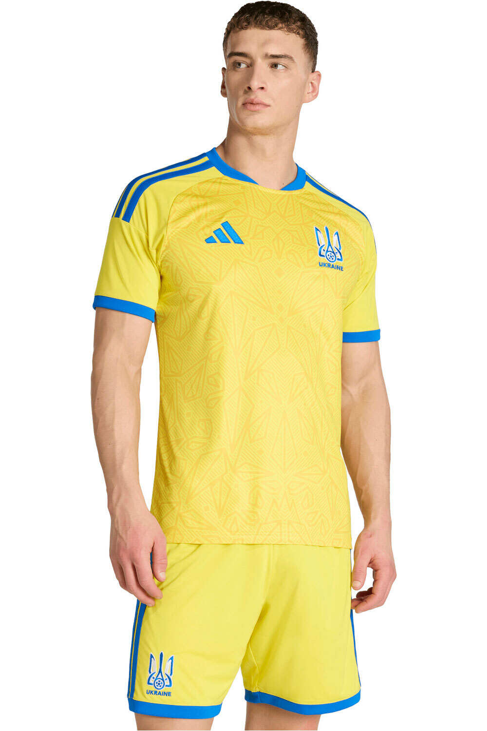 Ucrania mundial 2026 primera equipacion camiseta de fútbol oficiales Amarillo (M)