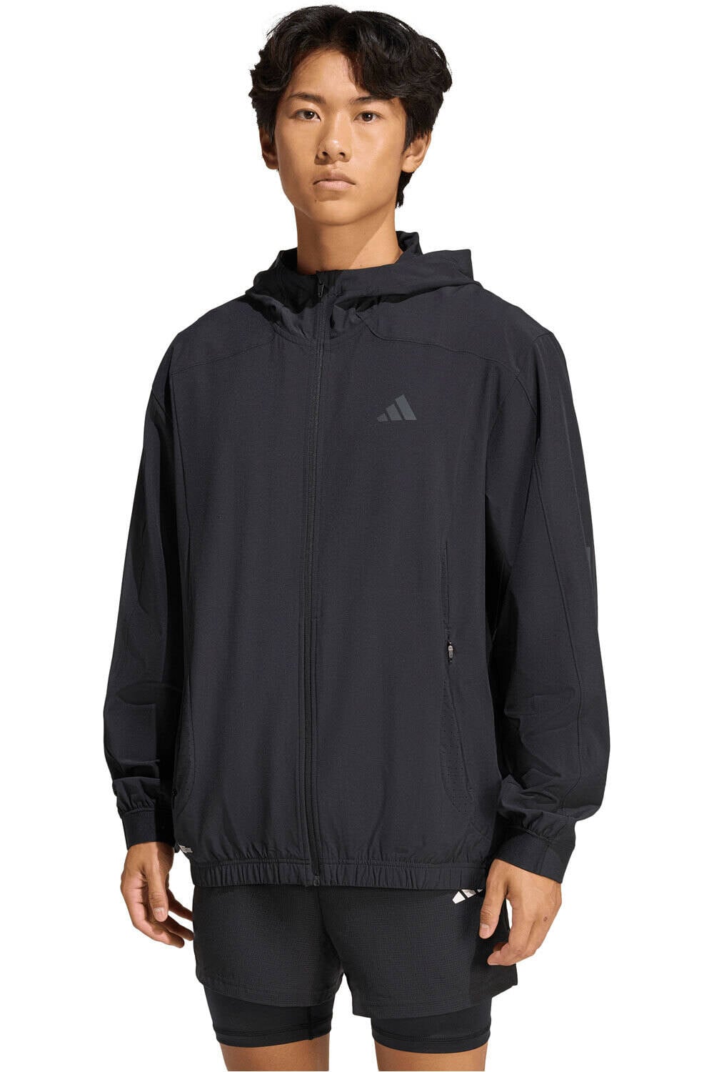 Adidas Hombre Negro Tech Essentials Sudaderas Deportivas Xl