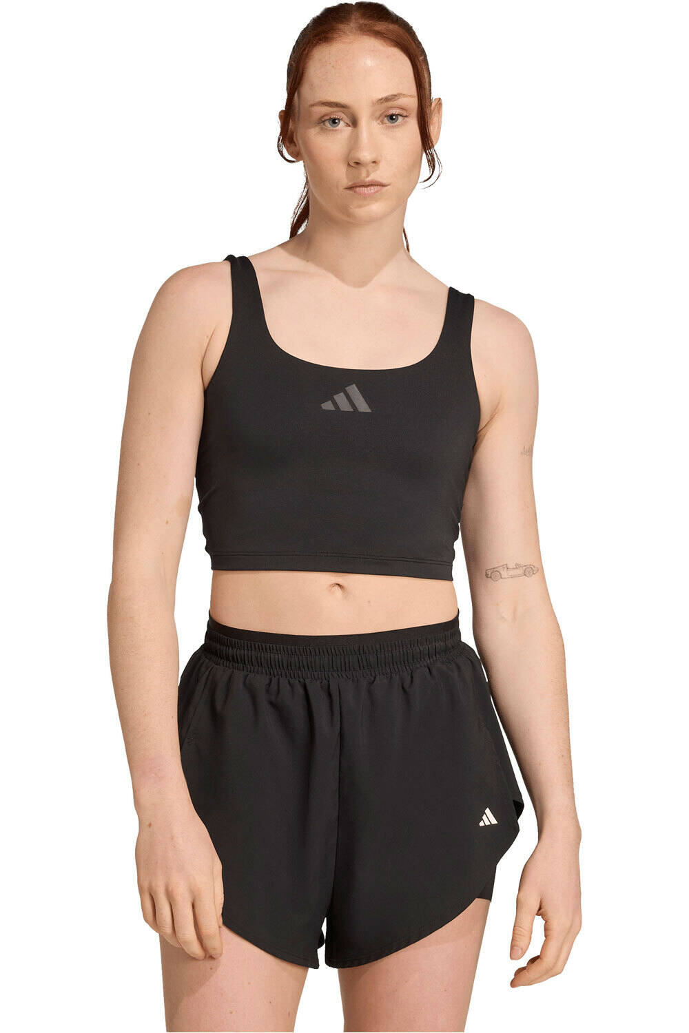 Optime workout twist light support camiseta tirantes fitness mujer