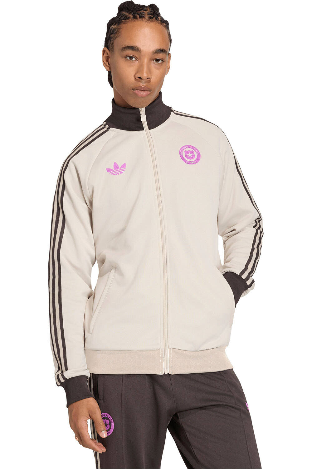 Originals chile sudadera entrenamiento fĂștbol Marron (S)