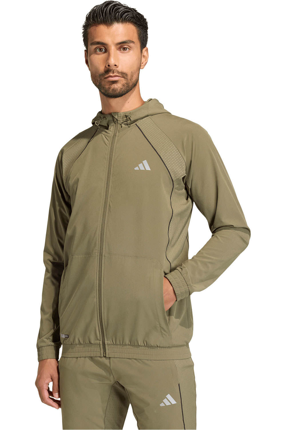 Adidas tech apparel sudaderas deportivas hombre · Verde