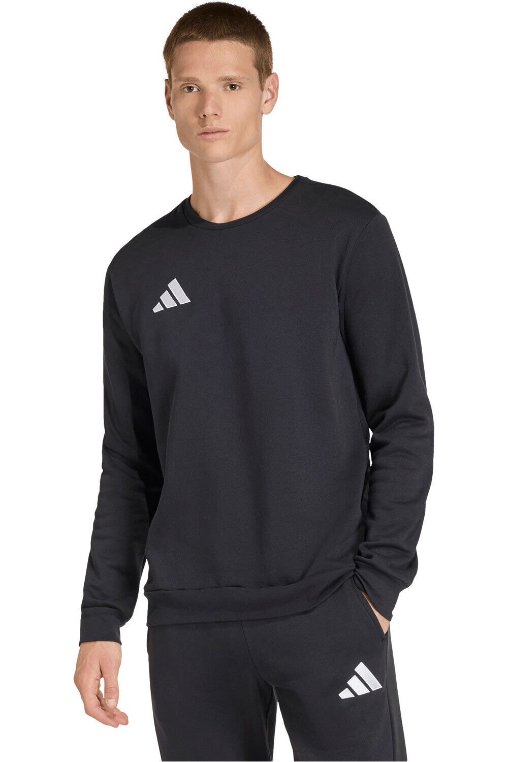 Entrada26 sudadera hombre Negro (XL)