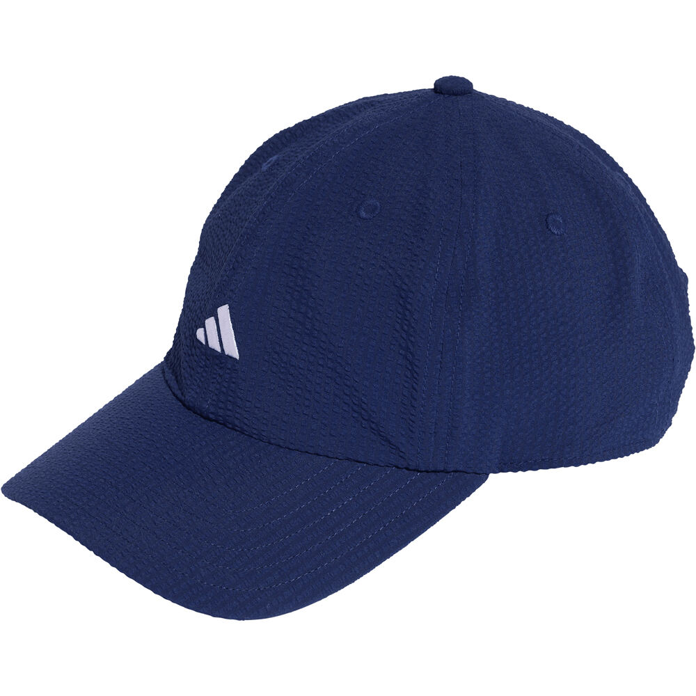 Seersucker dad visera lona Azul (OSFM)