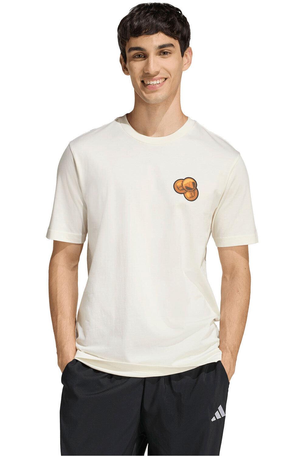 Snack bubble gum camiseta manga corta hombre Blanco (M)