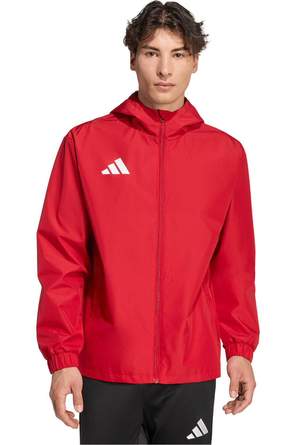 Entrada26 chubasqueros y chaquetones entrenamiento fútbol Rojo (XXXL)