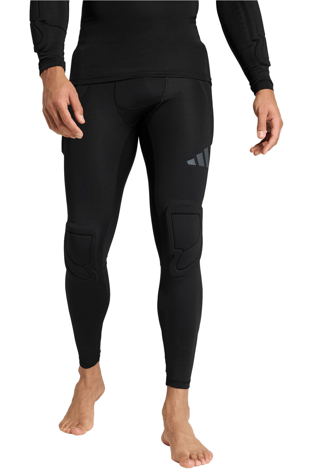 Adidas padded goalkeeper baselayer pantalones cortos futbol