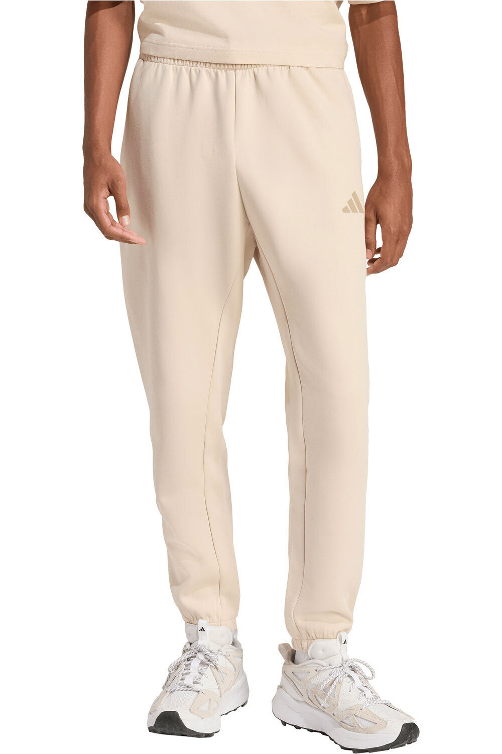 Future icons small logo pantalón hombre Beige (XL)