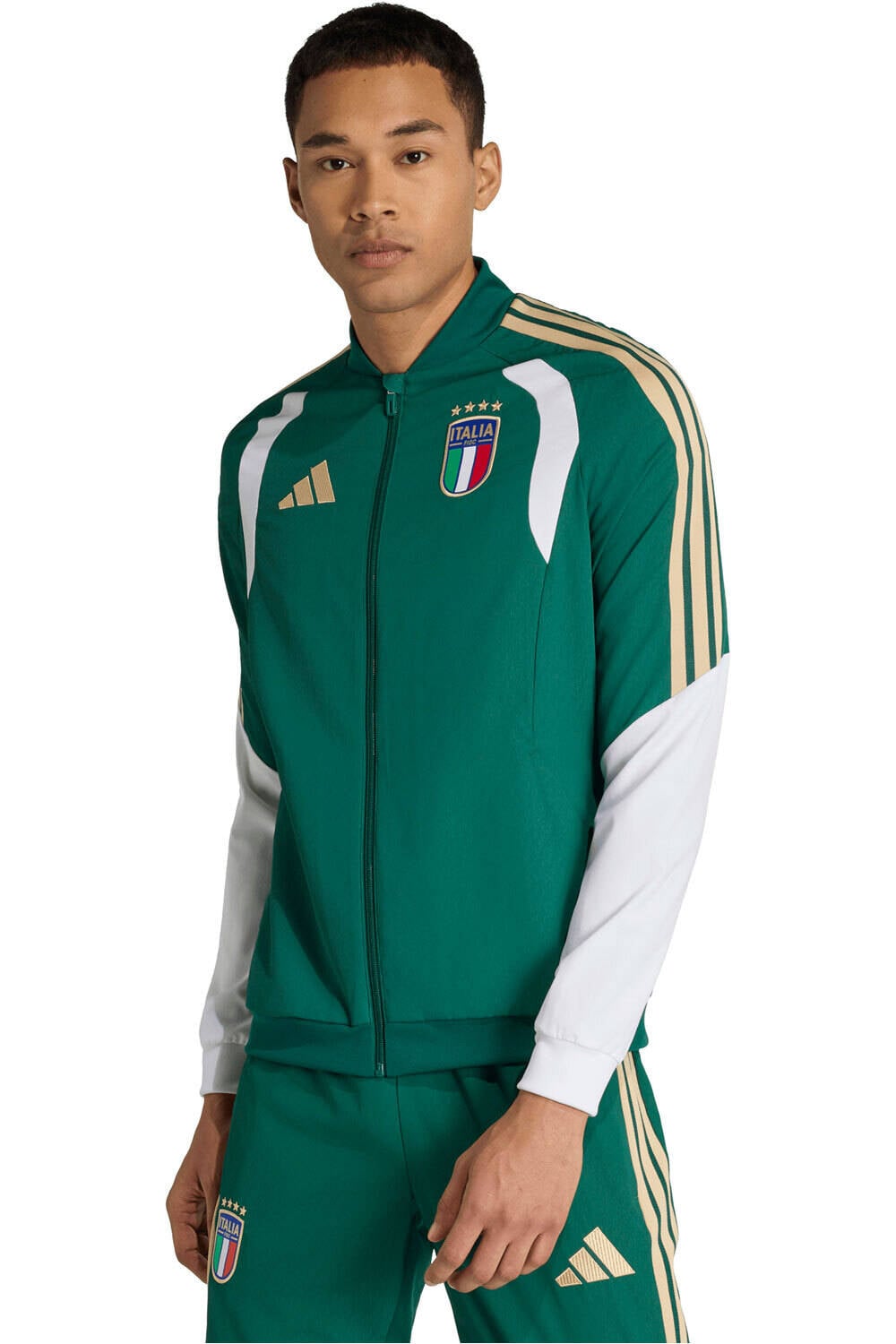 Italia mundial 2026 sudadera entrenamiento fĂștbol Verde (XXXL)
