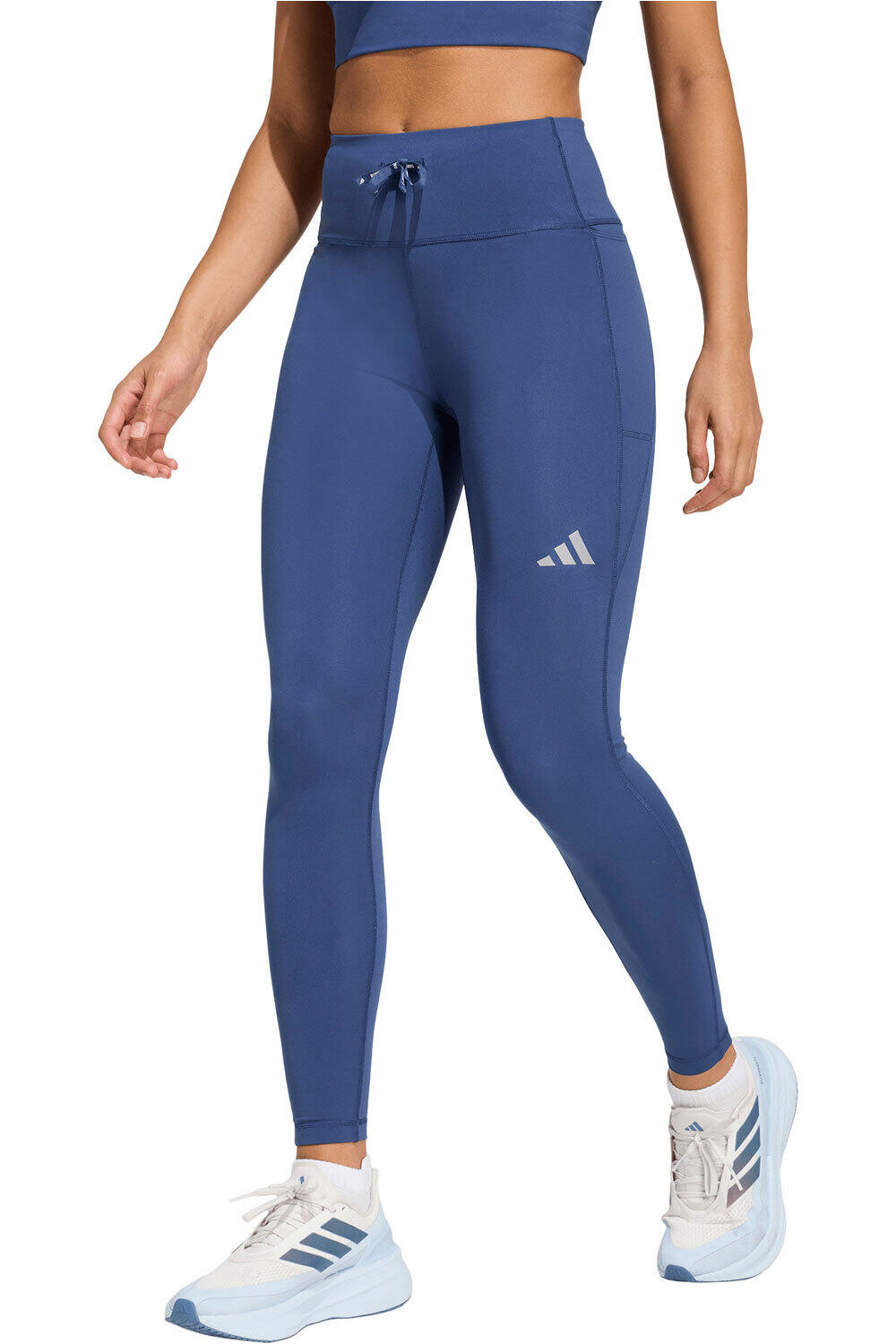 Run essentials malla larga running mujer Azul (XS)