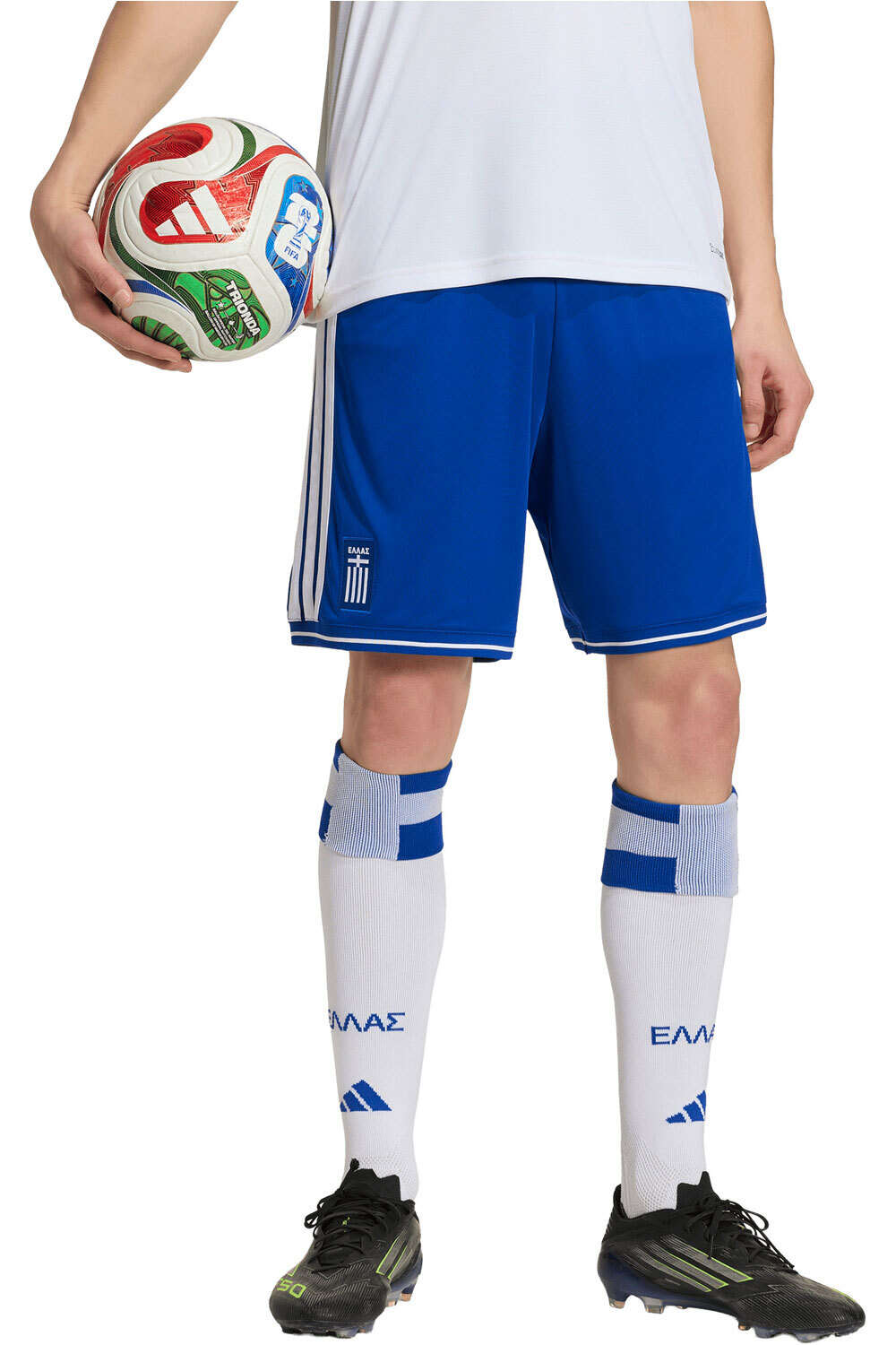 Grecia mundial 2026 primera equipacion pantalones fútbol oficiales Azul (XL)