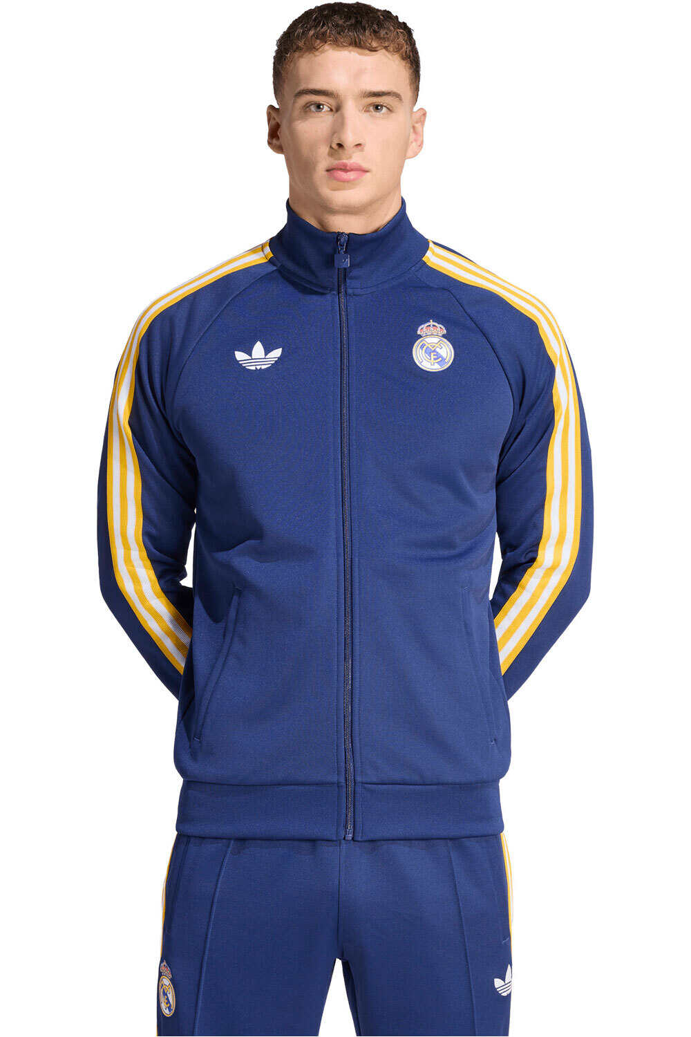 Originals real madrid sudadera entrenamiento fĂștbol Azul (XS)
