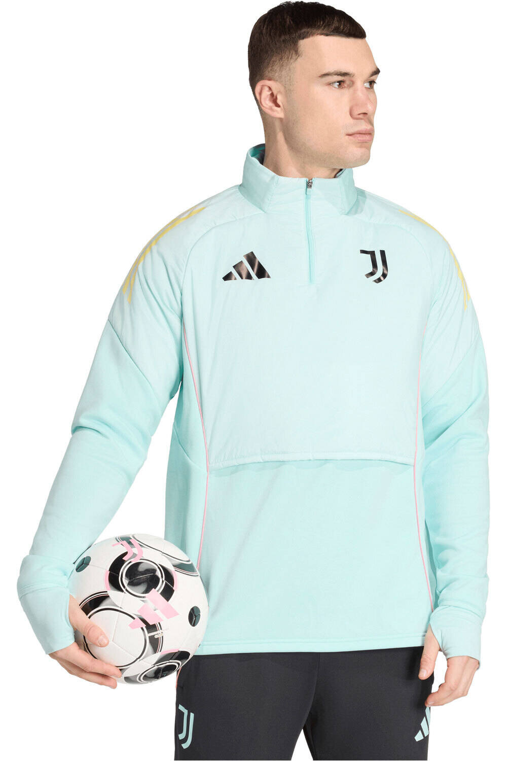 Juventus 25/26 sudadera entrenamiento fútbol Verde (XL)