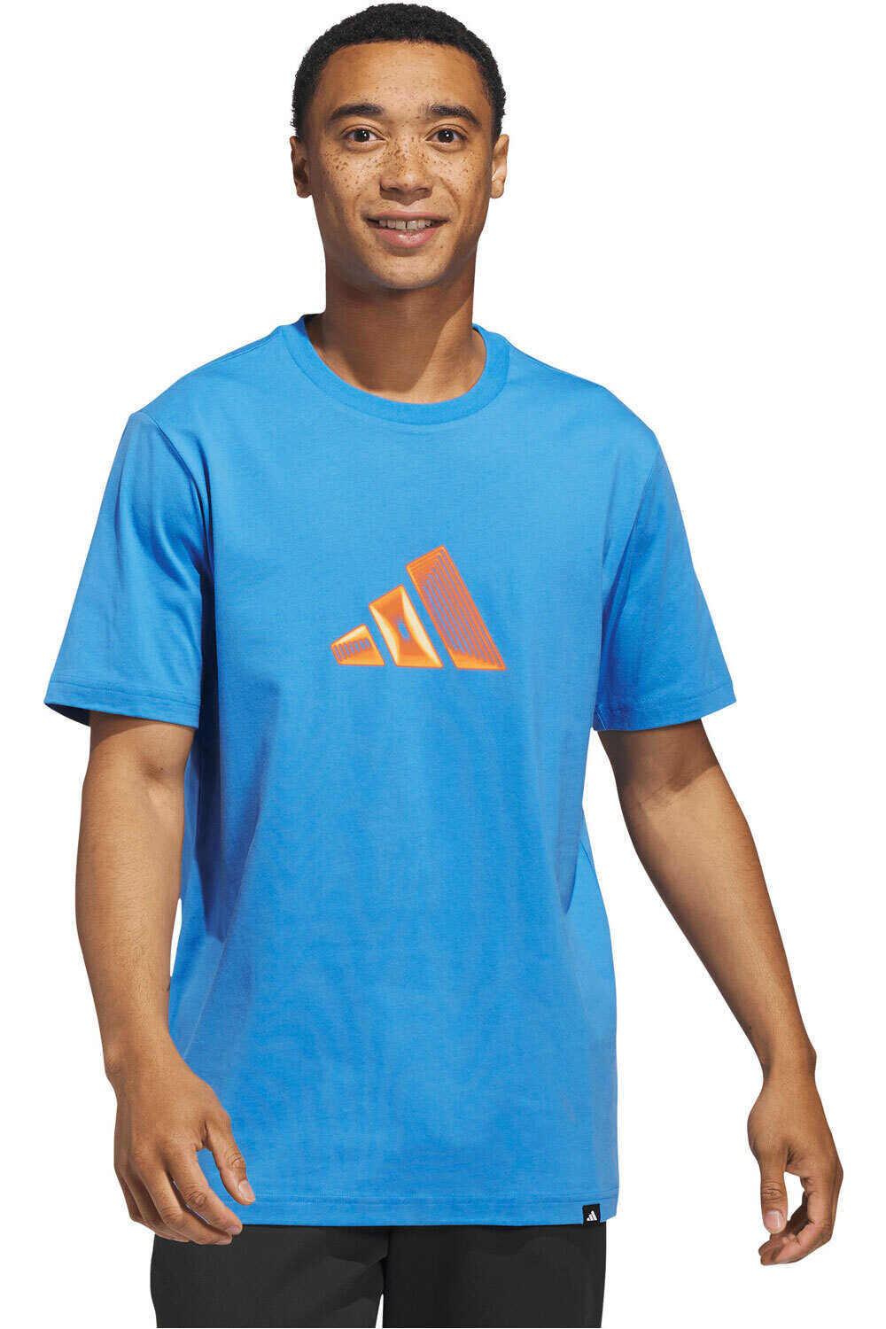 adidas 3-bar graphic camiseta manga corta hombre