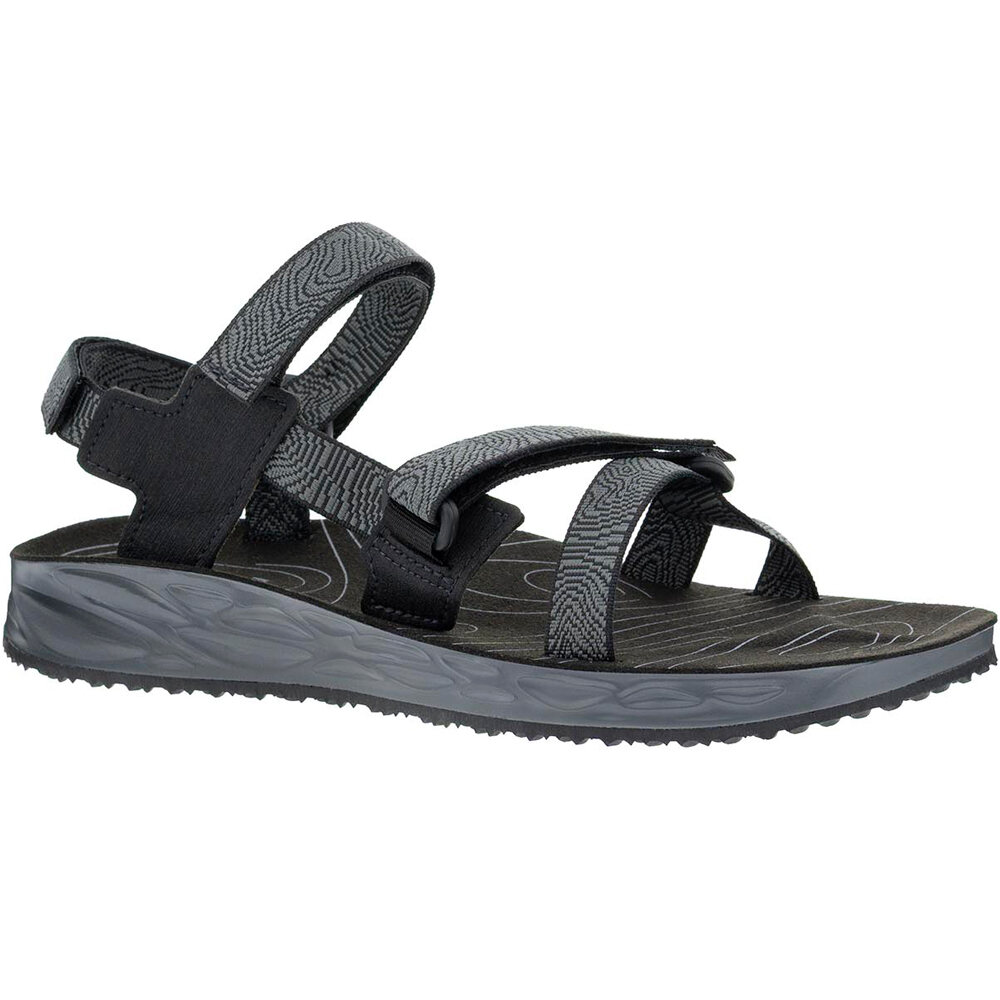 Trail sandalias trekking hombre Negro (42)