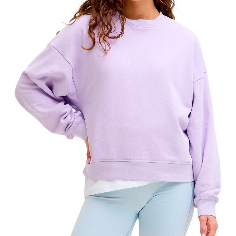 J&J; alfa sudadera mujer Morado (S)