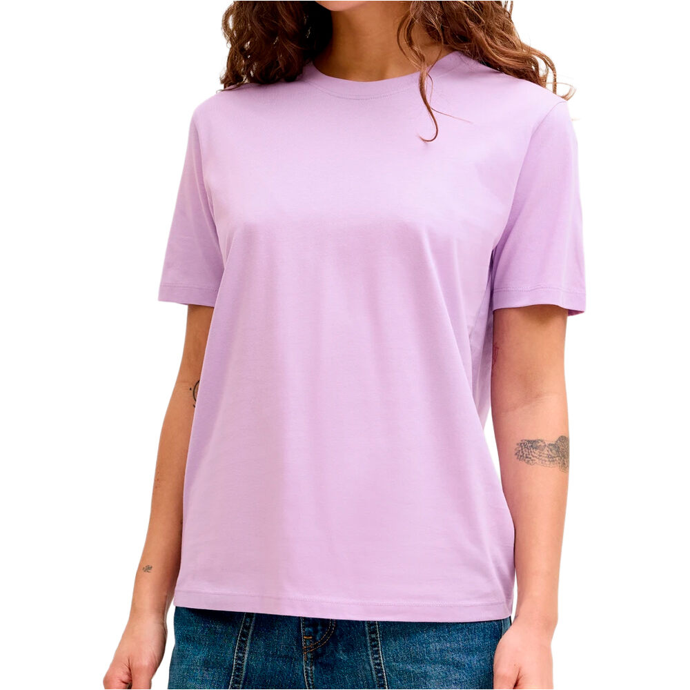 Anna camiseta manga corta mujer Morado (S)