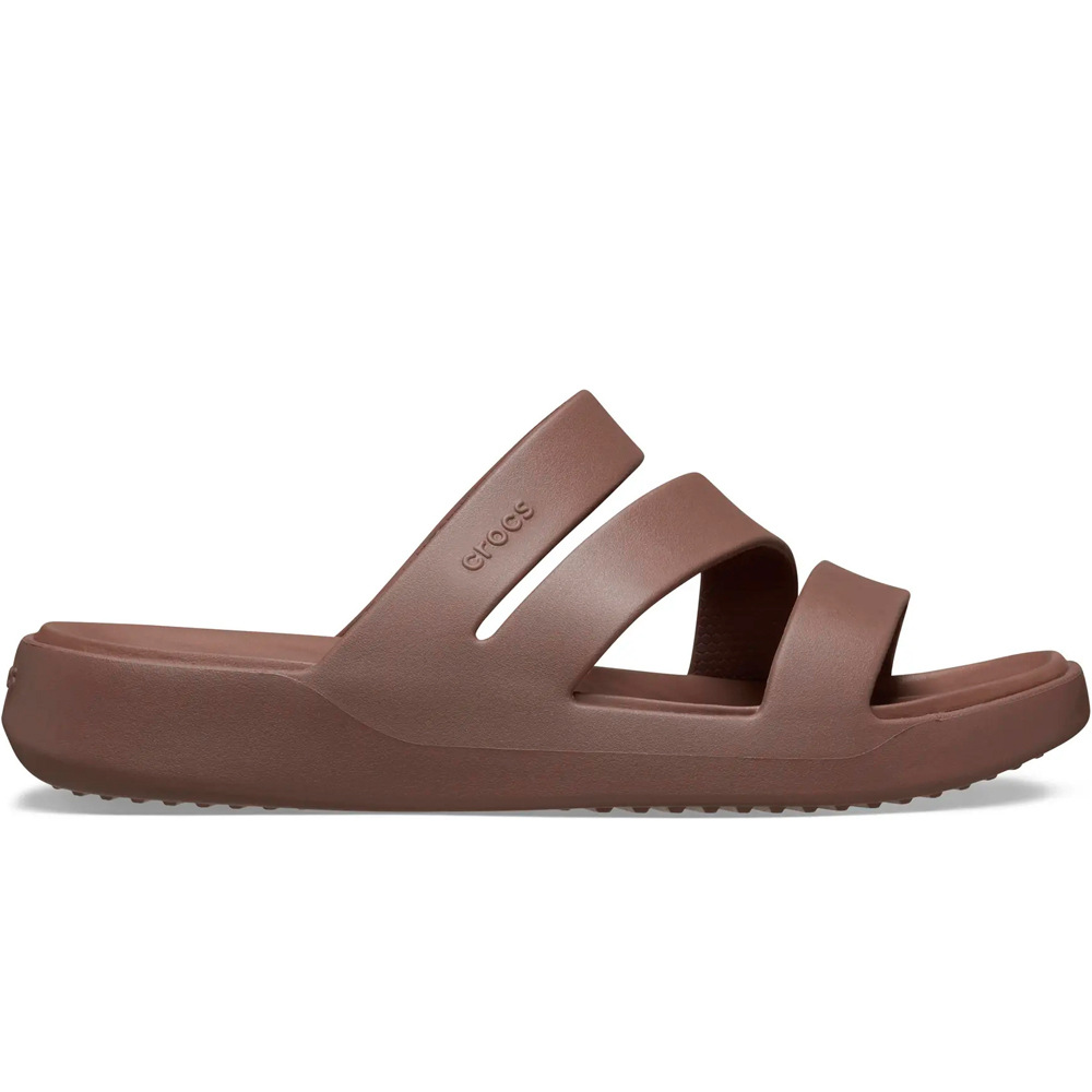 Getaway strappy zueco mujer Marron (39-40)