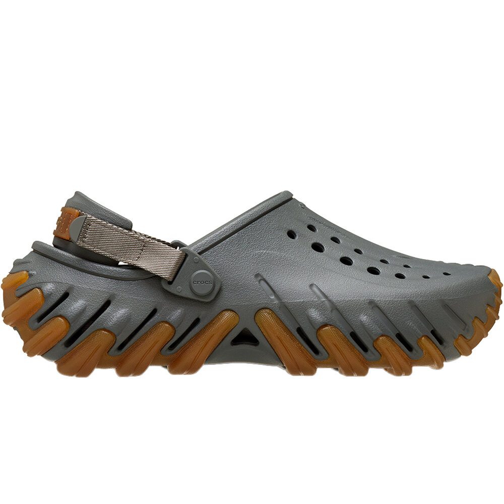 Echo gum ro clog zueco hombre Gris (43-44)