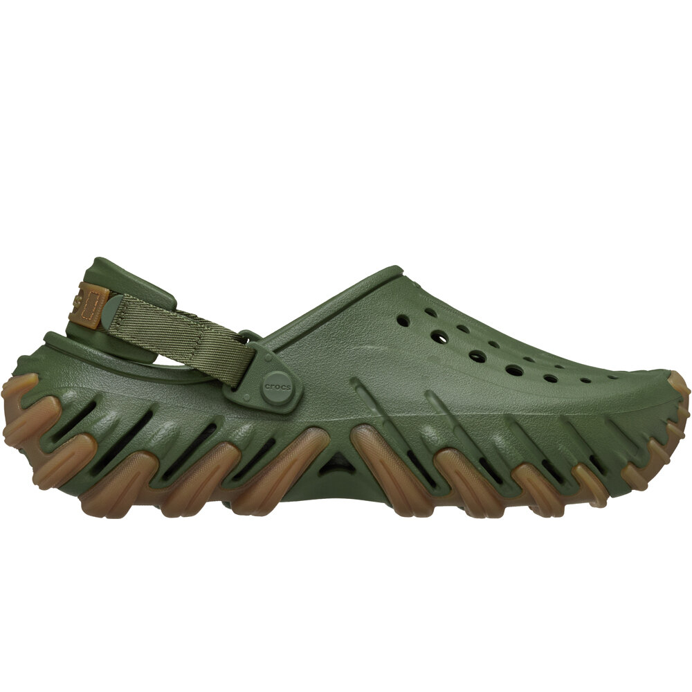 Echo gum ro clog zueco hombre Verde (42-43)