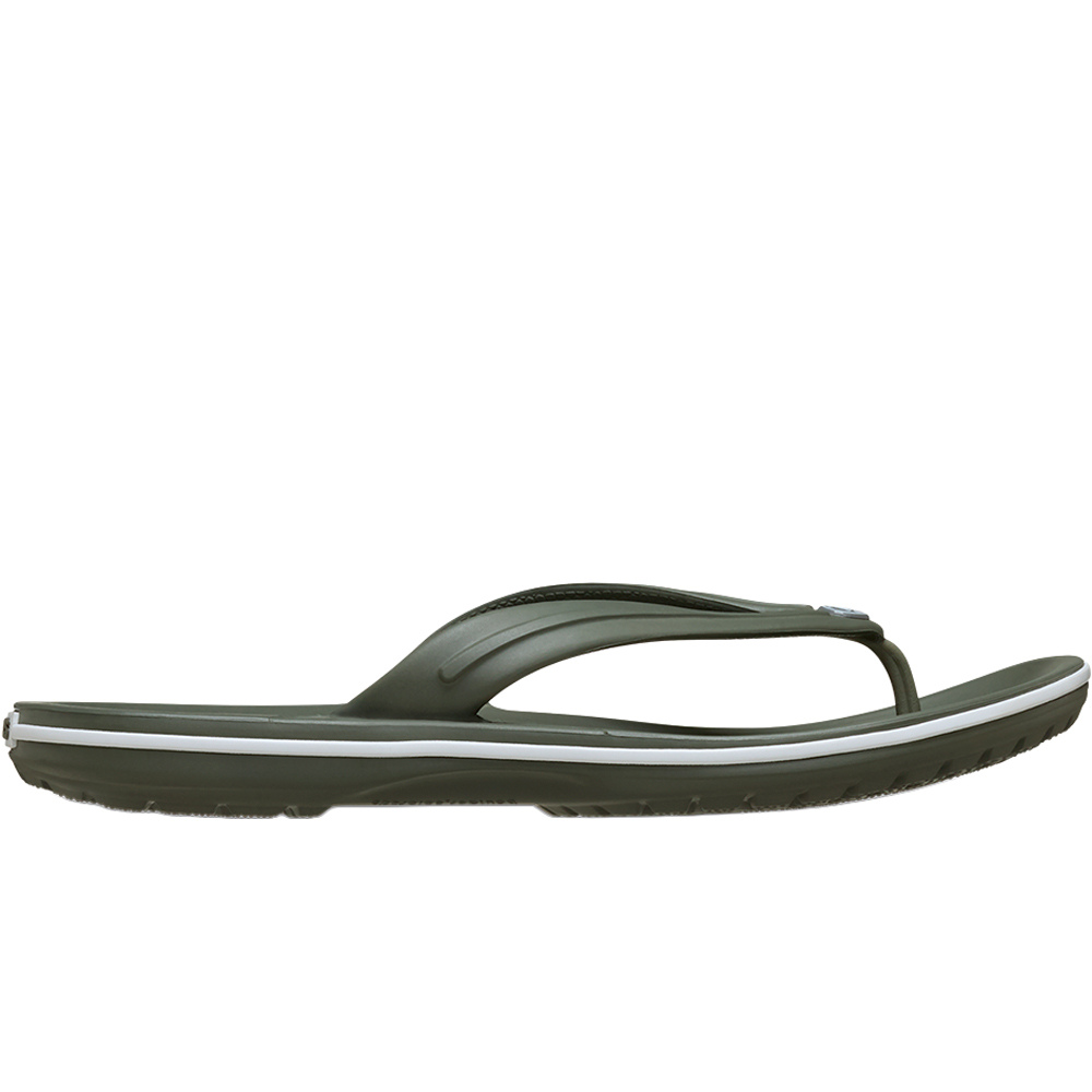 Crocband flip zueco mujer Verde (39-40)