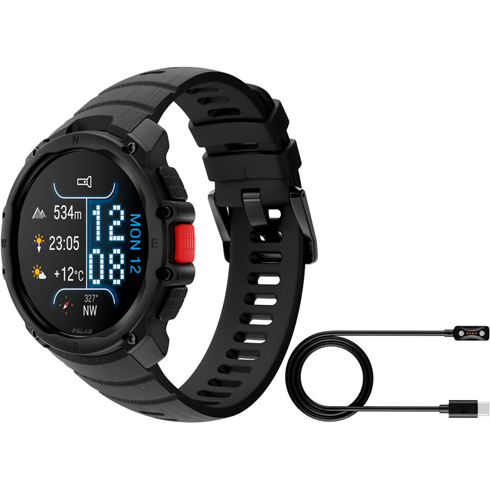 Polar street x blk s-l pulsómetros con gps