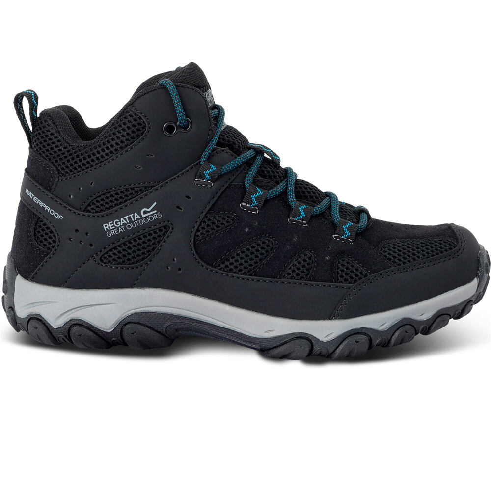 Edge point iv mid bota trekking mujer Negro (40)