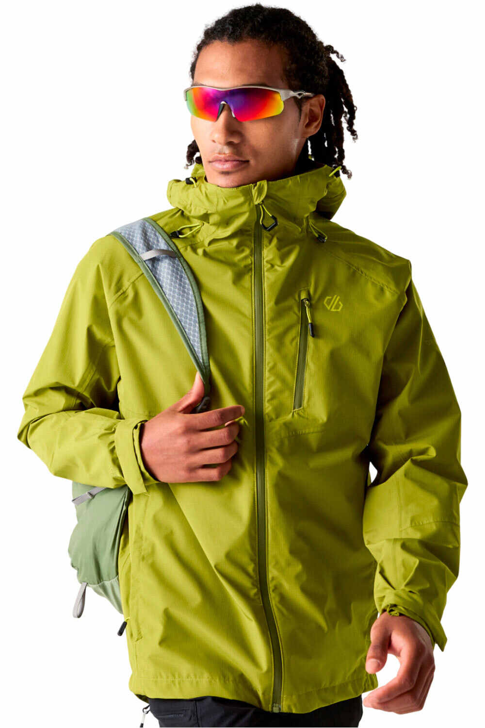 Torrek brthe out chaqueta impermeable hombre Verde (XL)