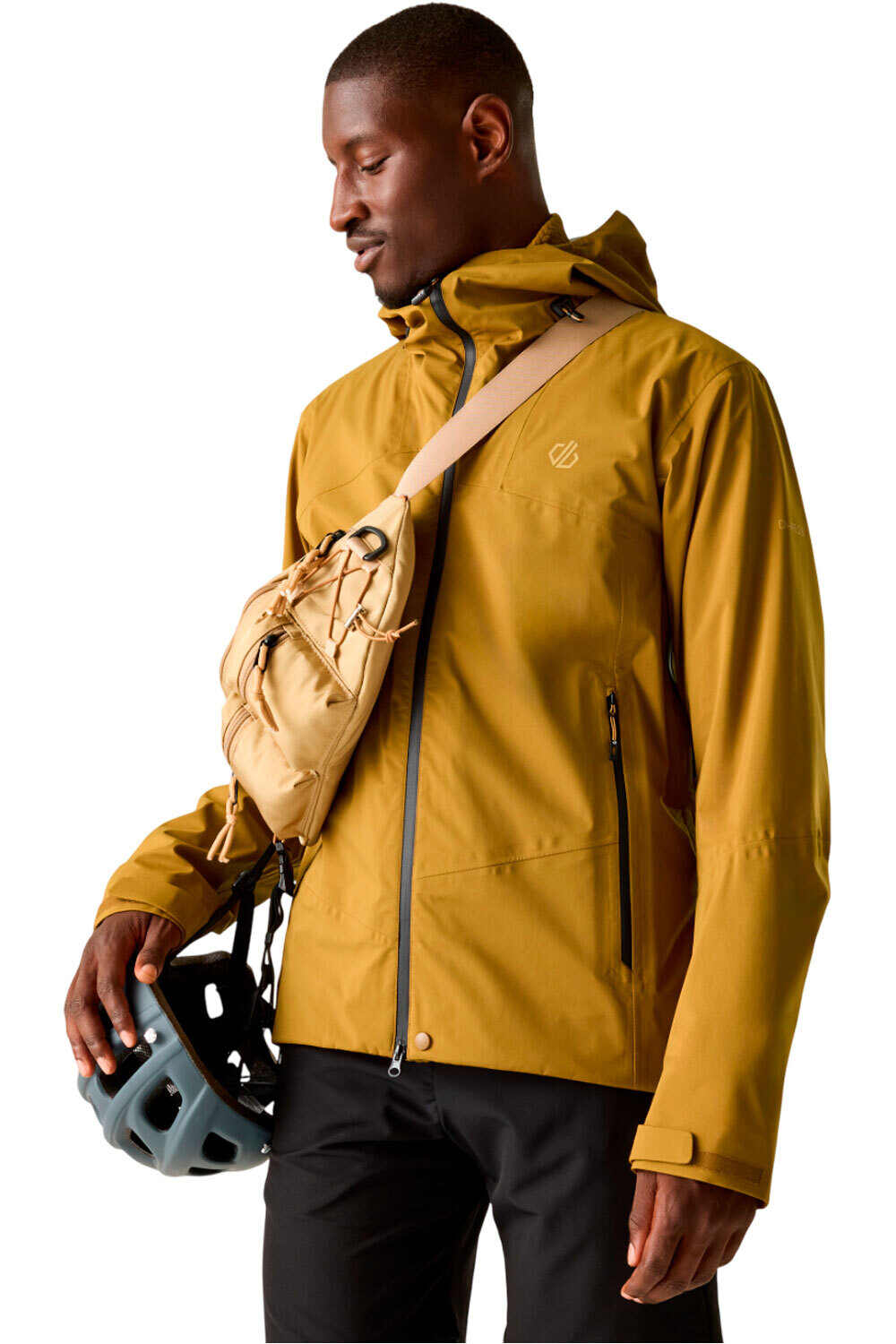 Apex 3l chaqueta impermeable hombre Marron (XXXL)
