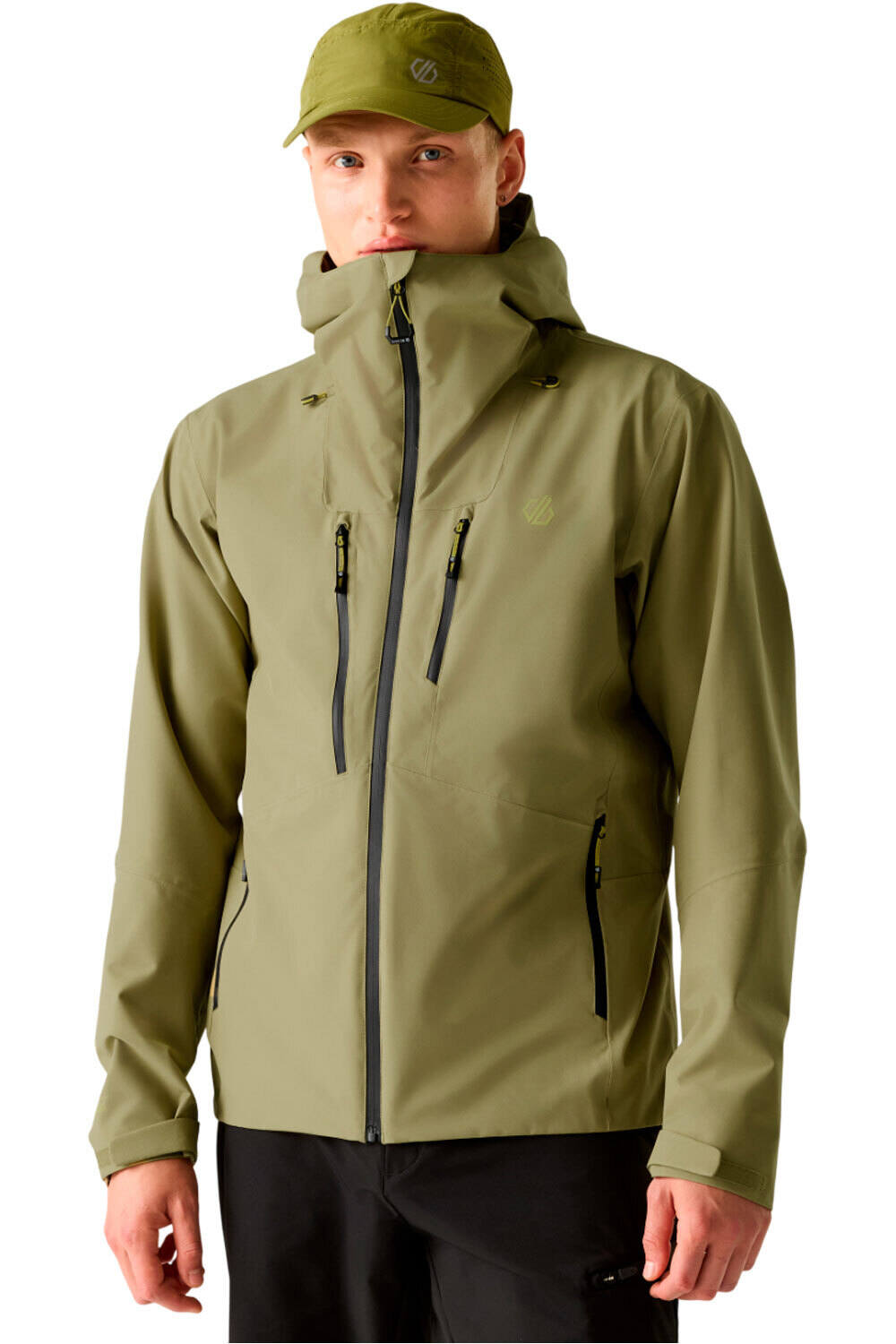 Arising iv chaqueta impermeable hombre Verde (L)