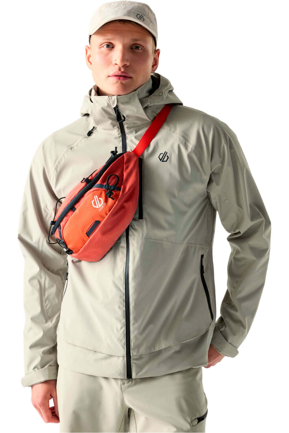 Switch out iii chaqueta impermeable hombre Gris (XXXL)