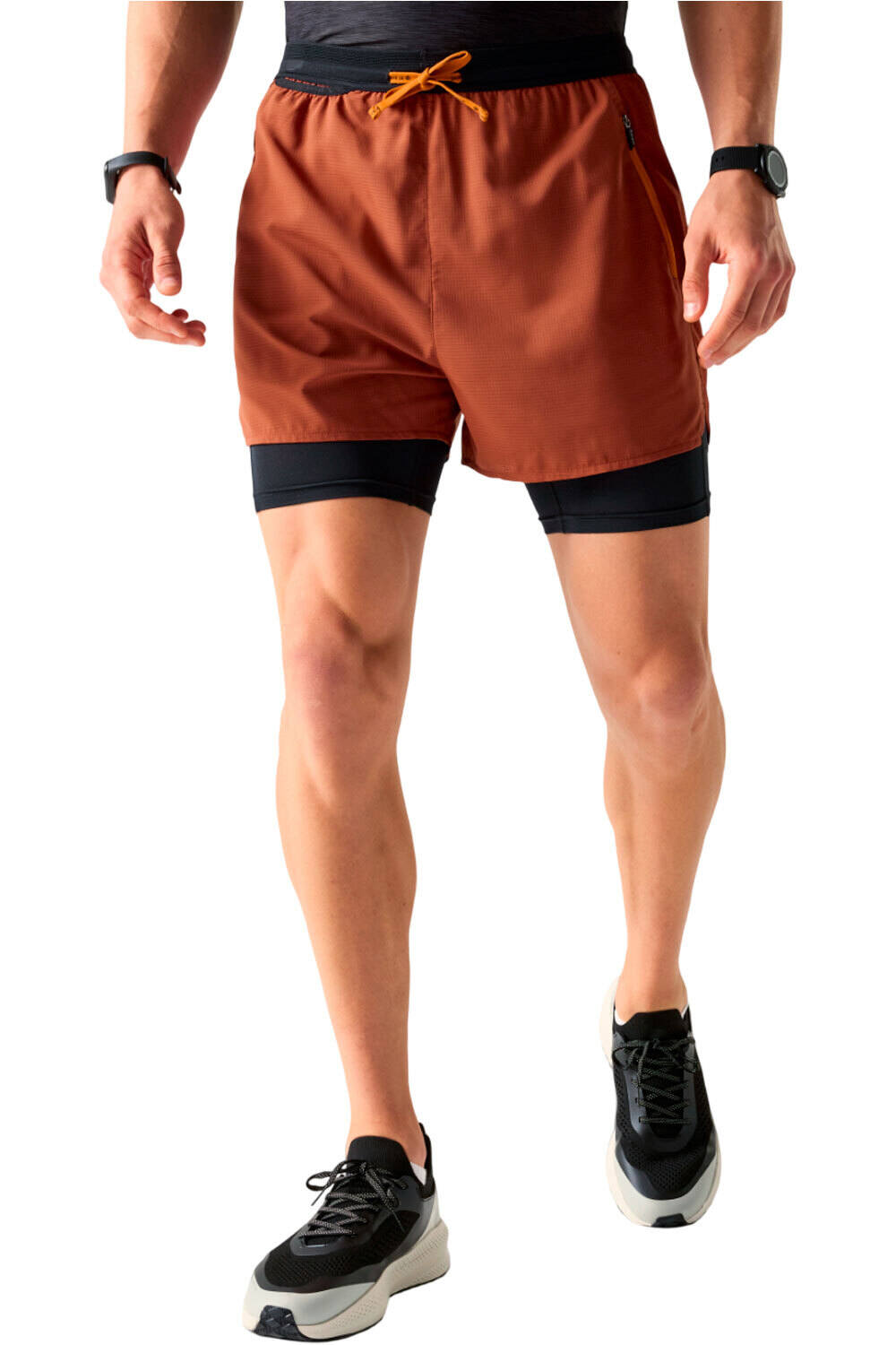 Movement ii pantalón corto montaña hombre Naranja (M)