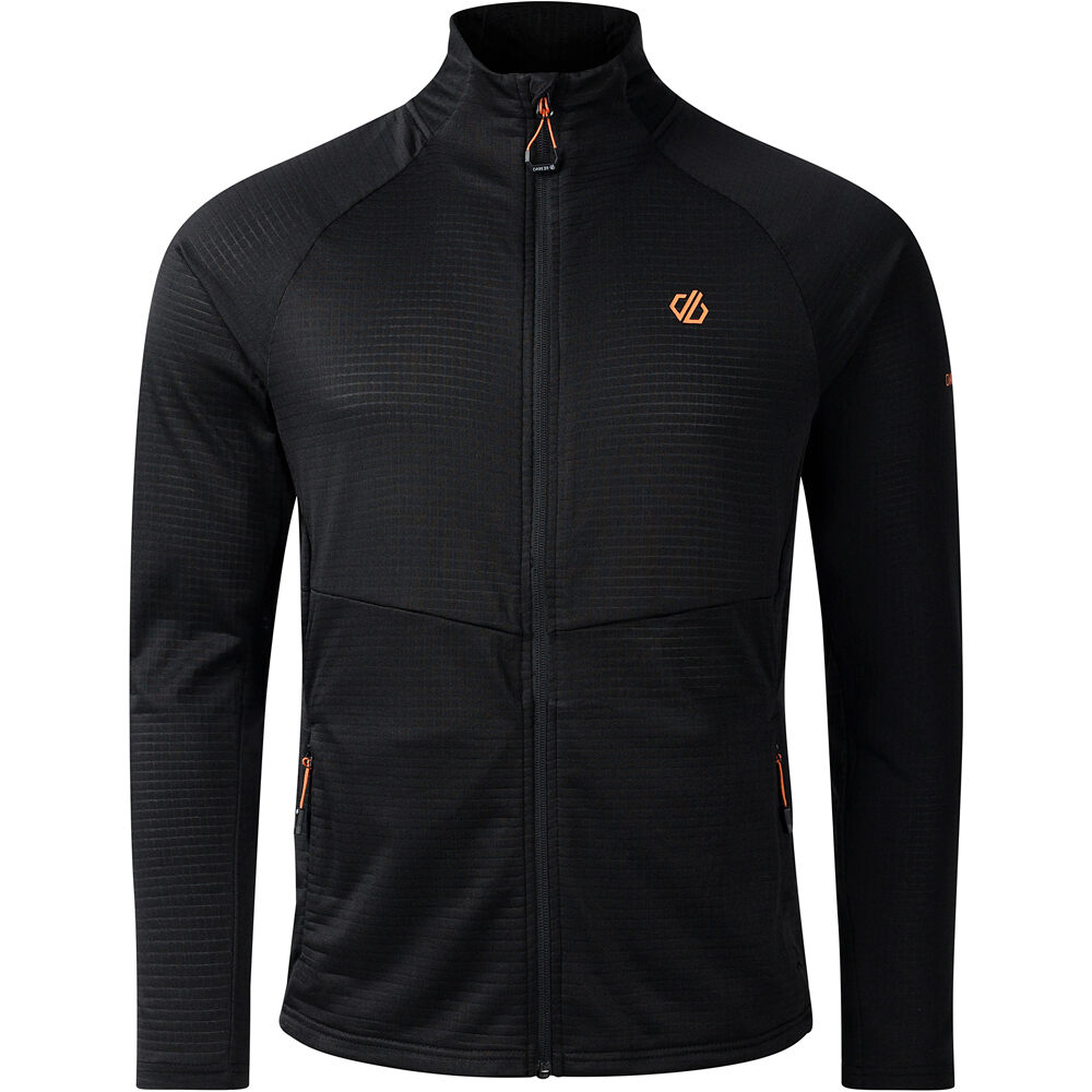 Apex stretch mid forro polar hombre Negro (XXXL)