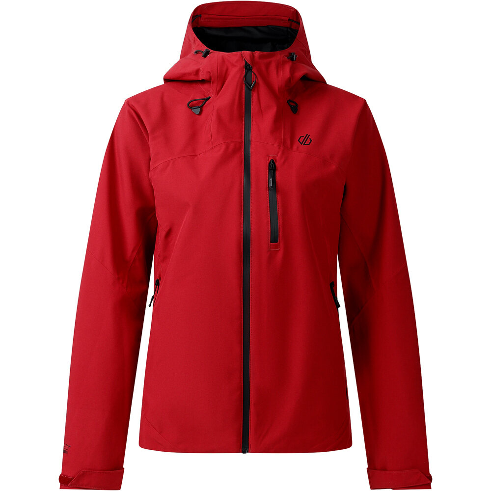 Torrek iii chaqueta impermeable mujer Rojo (10)
