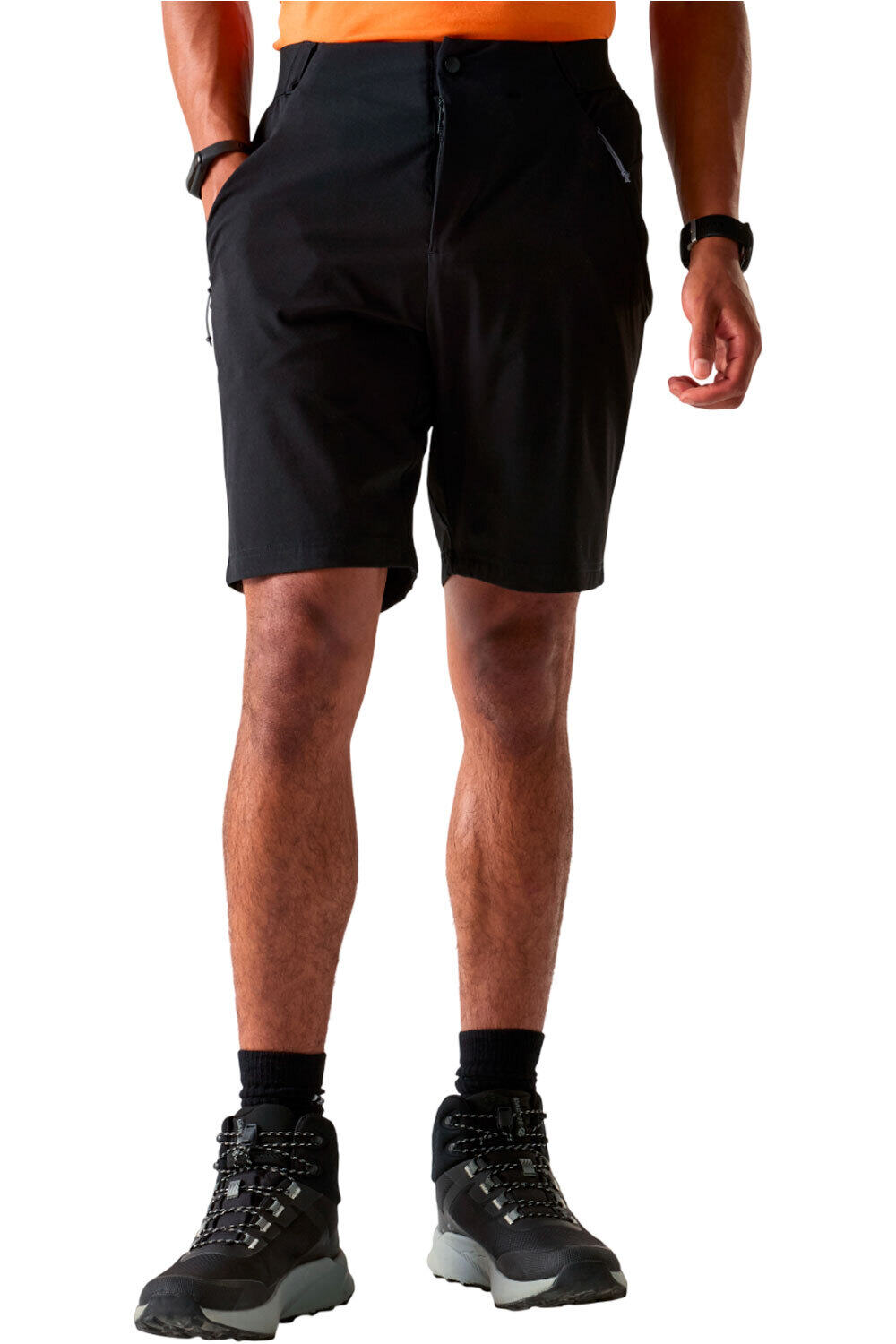 Torrek lite pantalón corto montaña hombre Negro (34)
