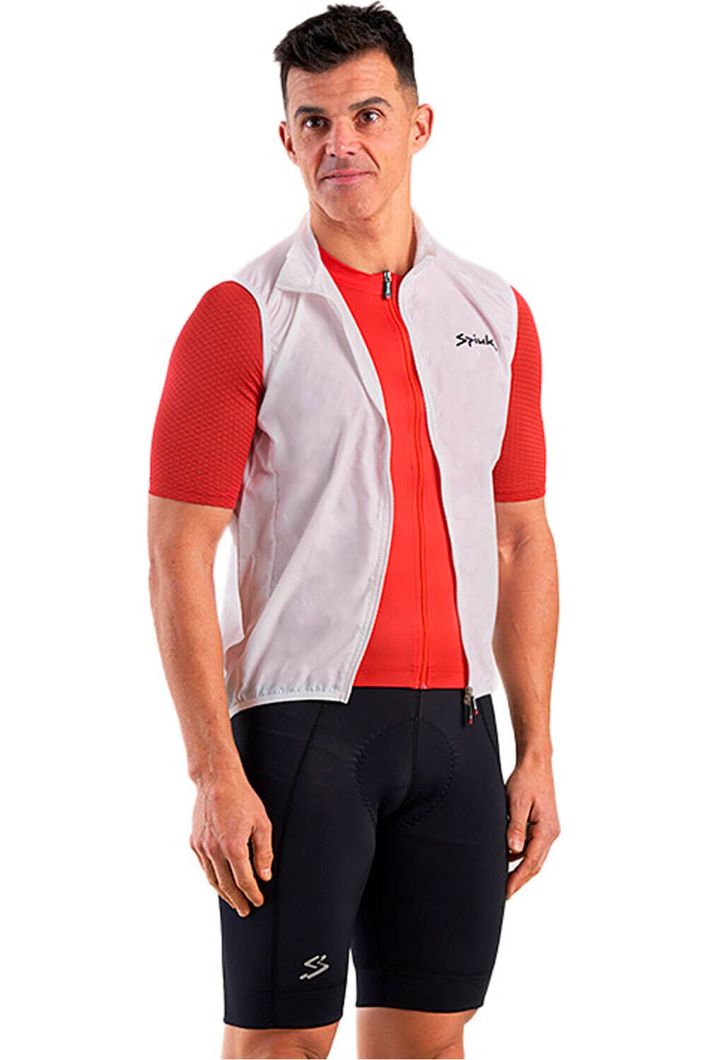 Anatomic chaleco ciclismo cortavientos Blanco (XL)
